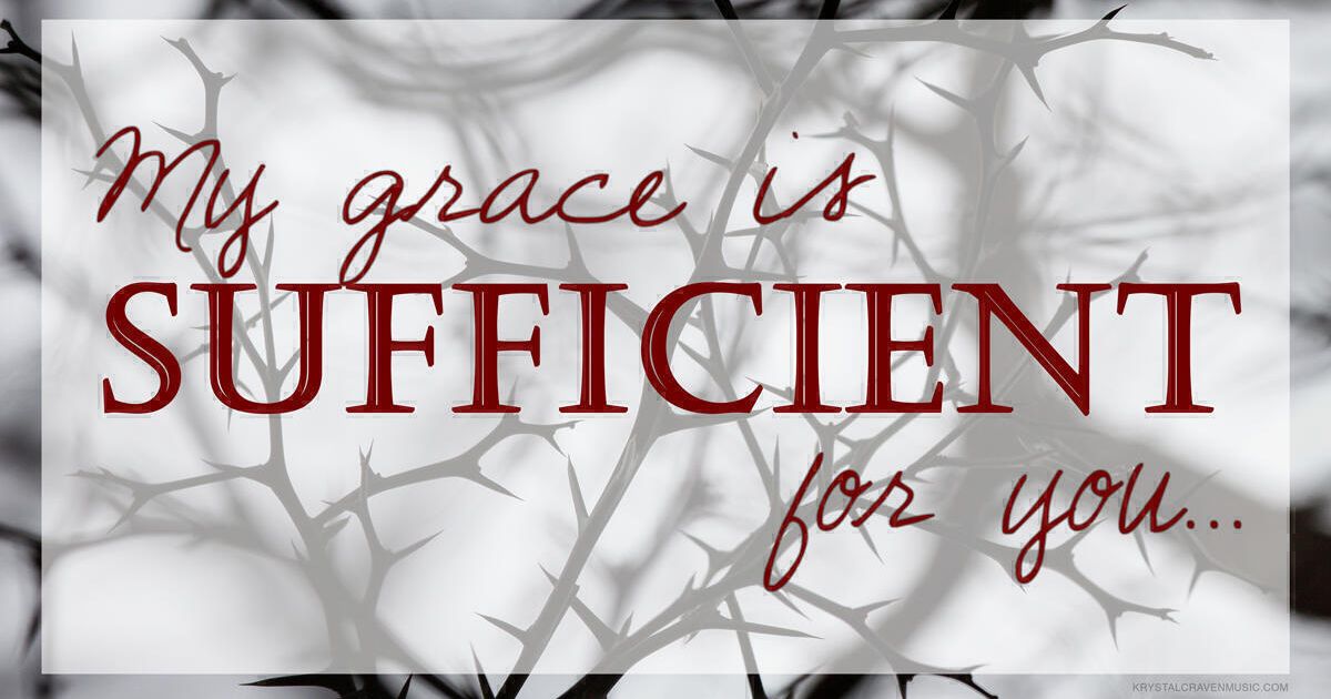 My Grace Is Sufficient for You